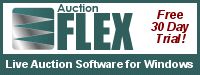AuctionFlex Live Auction Software